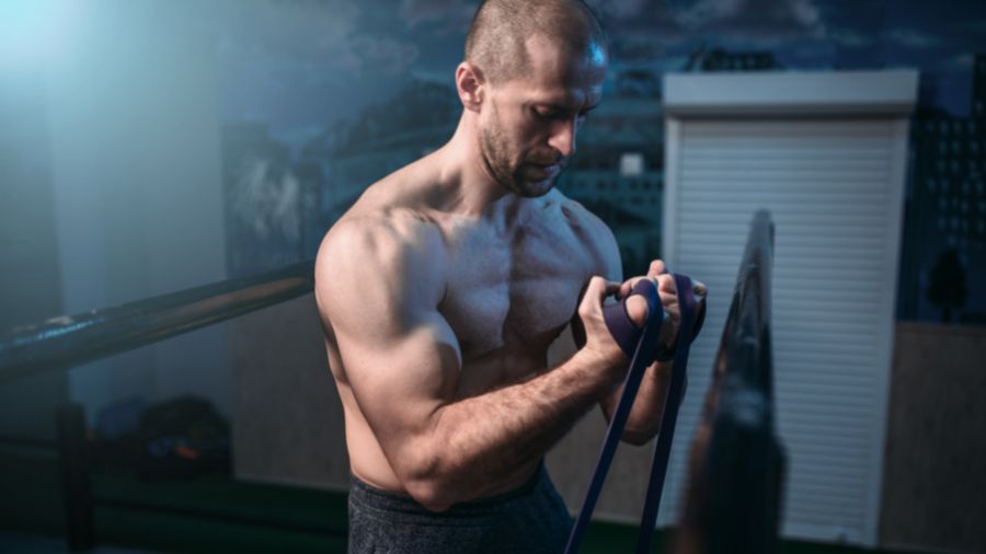 Is Punching With Resistance Bands Good