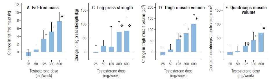 Testosterone Dose Response Relationship Men